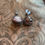 Thumbnail: Shell Cameo Ivy Dome Earrings