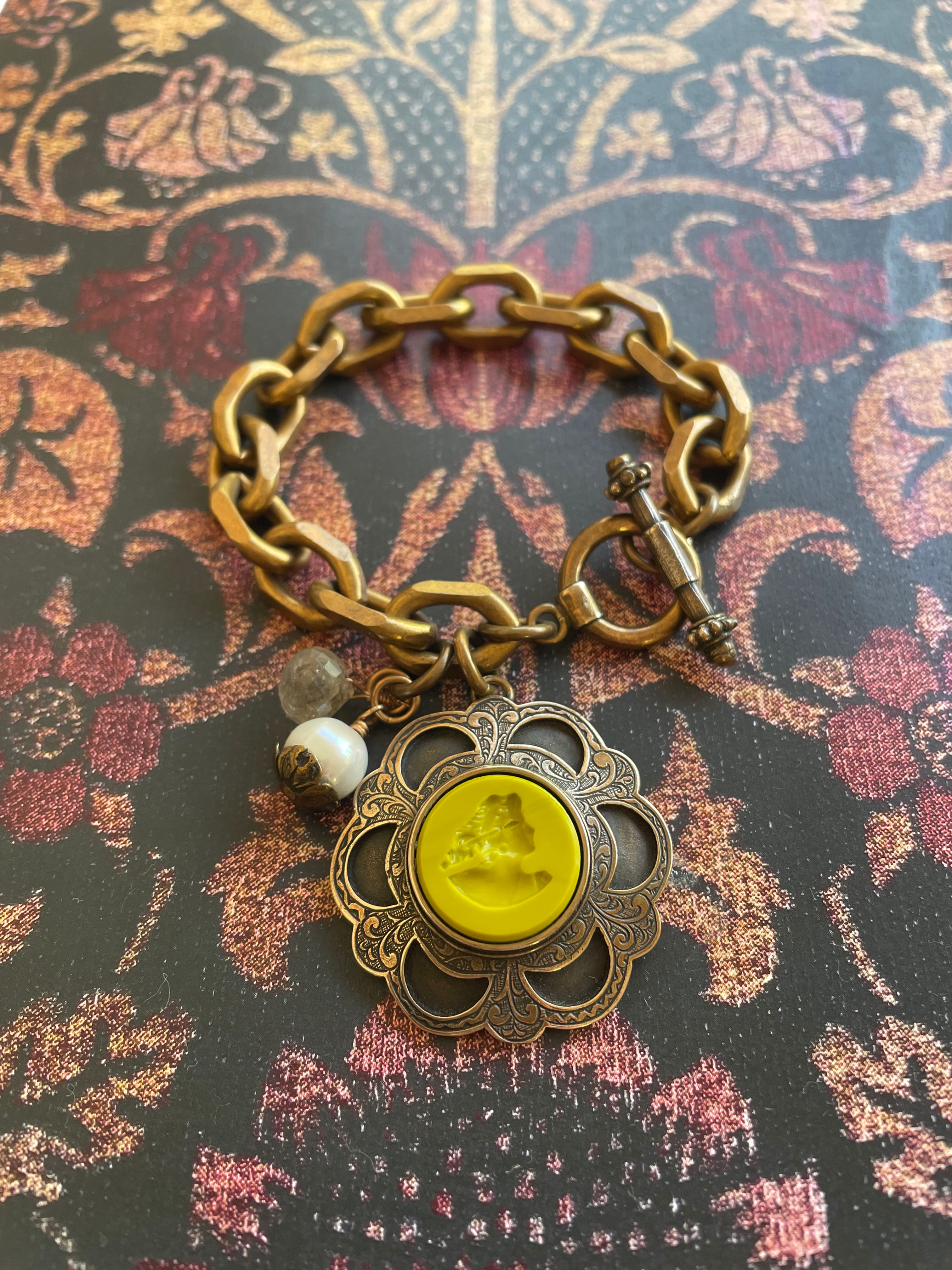 Balmoral Intaglio Charm Bracelet