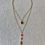 Thumbnail: Carnelian Drop Mini Intaglio Necklace