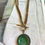 Thumbnail: Olivine Intaglio Pendant on Convertible Chain