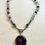 Thumbnail: One of a Kind Fluorite Amethyst Intaglio Necklace