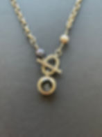 Thumbnail: Kim Klass Sterling Intaglio Necklace