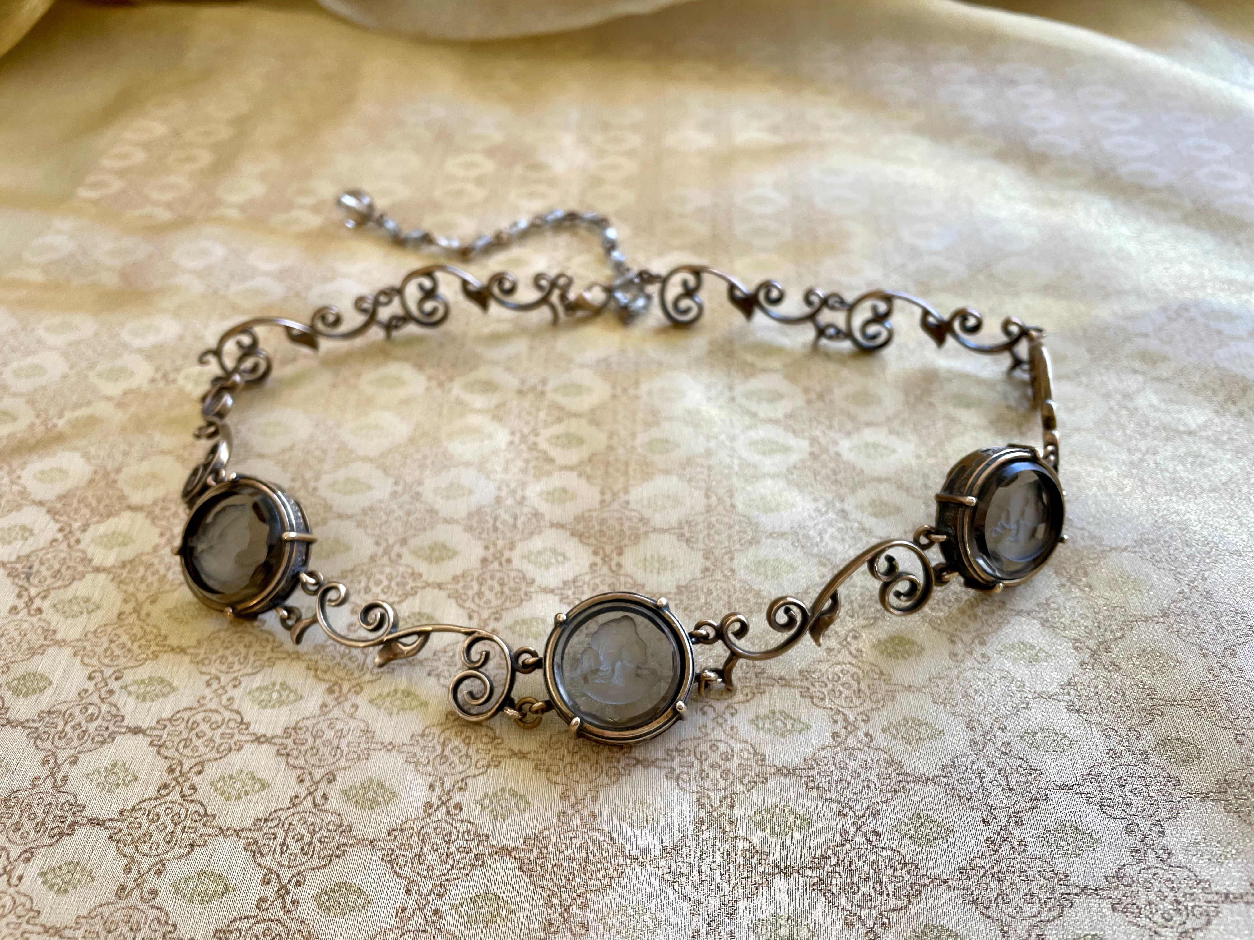 Portia Intaglio Necklace