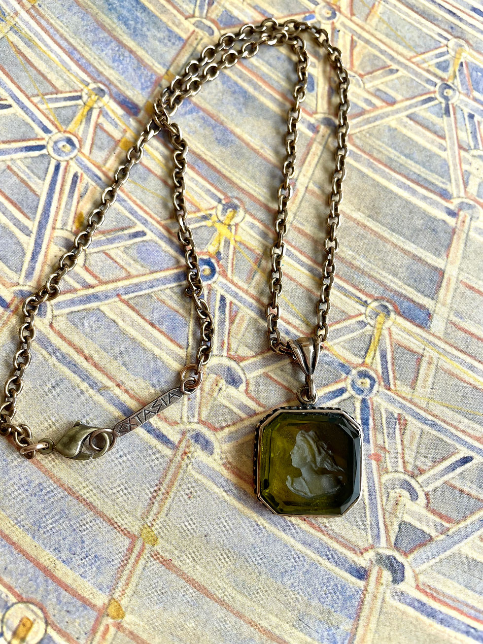 Thumbnail: Mythos Octagon Intaglio Necklace