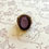 Thumbnail: Amethyst Acorn Cameo Ring Size 7