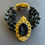 Thumbnail: Elizabeth Jet Intaglio Bracelet in Gold