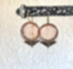 Thumbnail: Elizabeth Peach Intaglio Earrings