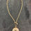Thumbnail: Jet Intaglio Keepsake Locket Necklace