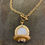 Thumbnail: Jet Intaglio Keepsake Locket Necklace