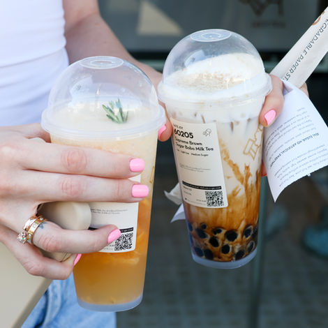 LA Times - Hey Tea downtown L.A. location opening