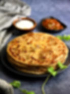 Aloo Parata with Raita
