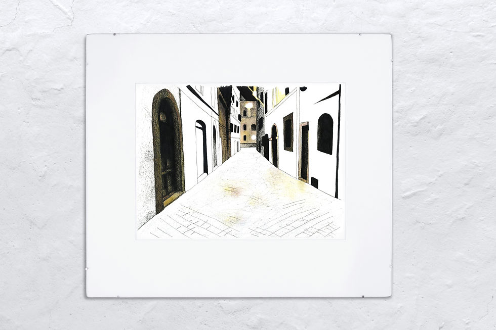 Thumbnail: Pen and Ink Illustration Italy