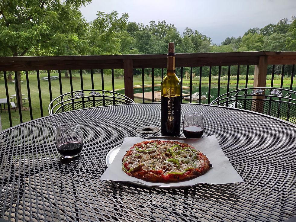 Wine and Pizza