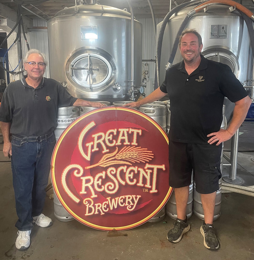 We are excited to give Great Crescent Brewery a new home!