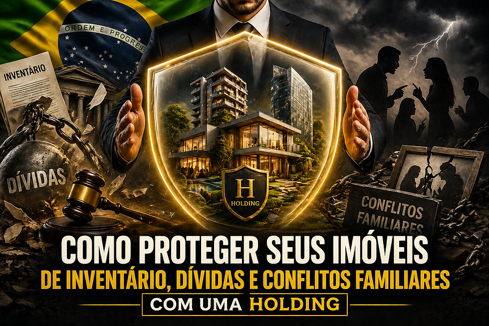 O Escudo Definitivo: Como Proteger Seus Imóveis de Inventário, Dívidas e Conflitos Familiares com uma Holding