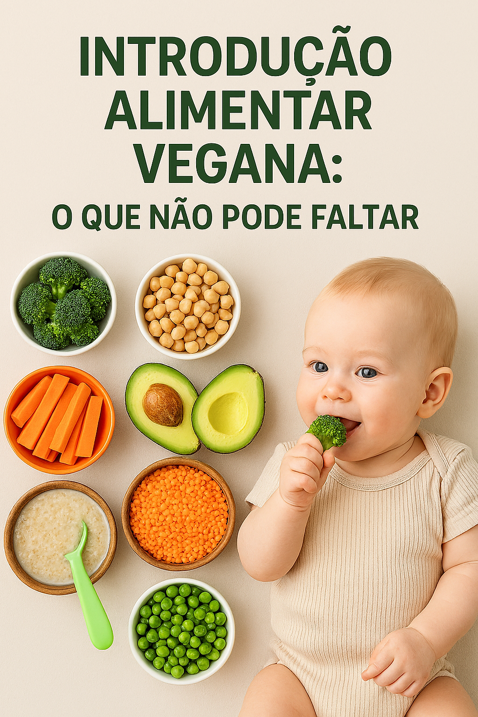 Introdução alimentar vegana: o que não pode faltar