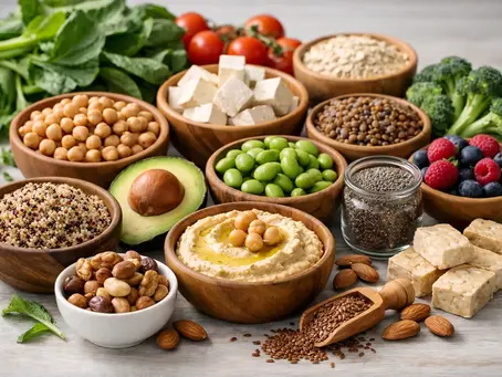 10 melhores alimentos veganos para saciedade