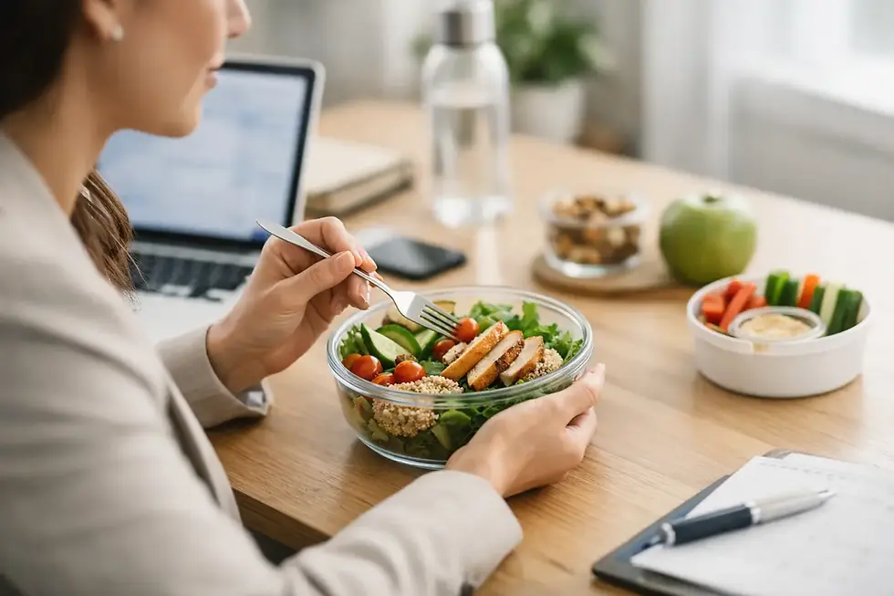 Como adaptar dieta à rotina sem rigidez