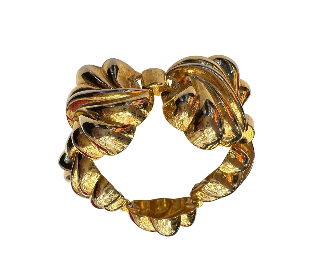 “Shell” Cocktail 1970s Bracelet
