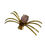 Thumbnail: 1930s Gold Plated Spider Brooch