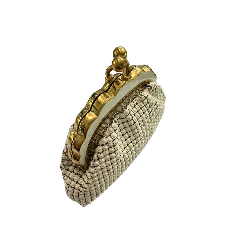 Thumbnail: Enamel Mesh Purse by Whiting & Davis