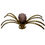 Thumbnail: 1930s Gold Plated Spider Brooch