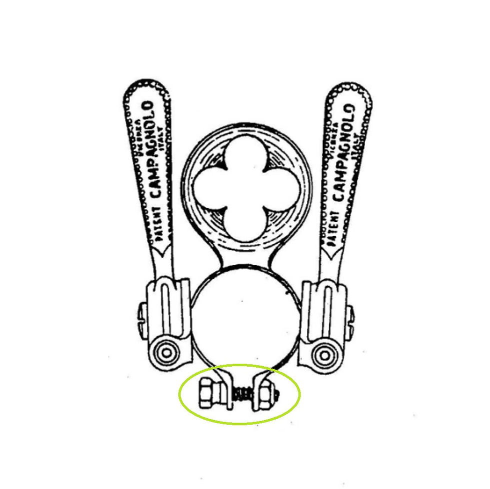 CAMPAGNOLO VITE BLOCCAGGIO COMANDO AL TELAIO