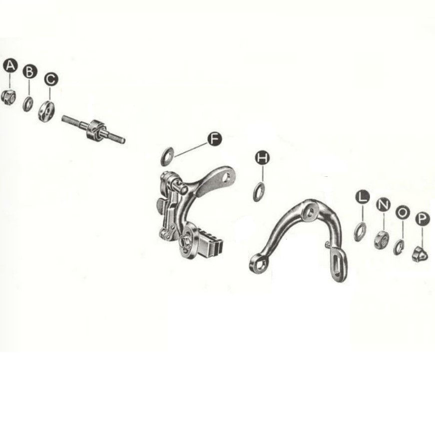 UNIVERSAL freno anteriore Supercorsa e Lusso