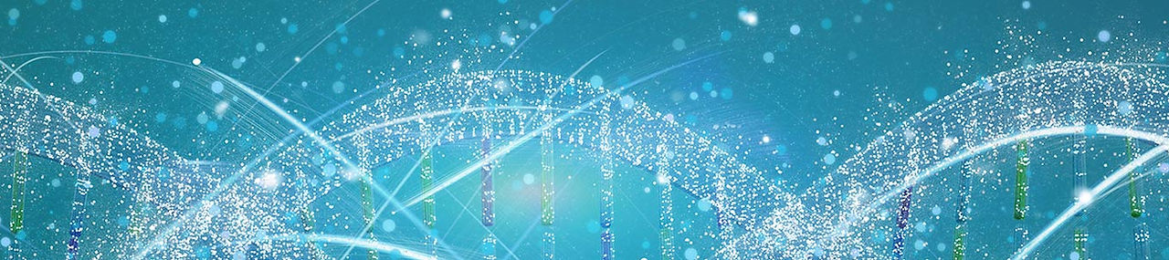 רקע הדמיה של רצף DNA