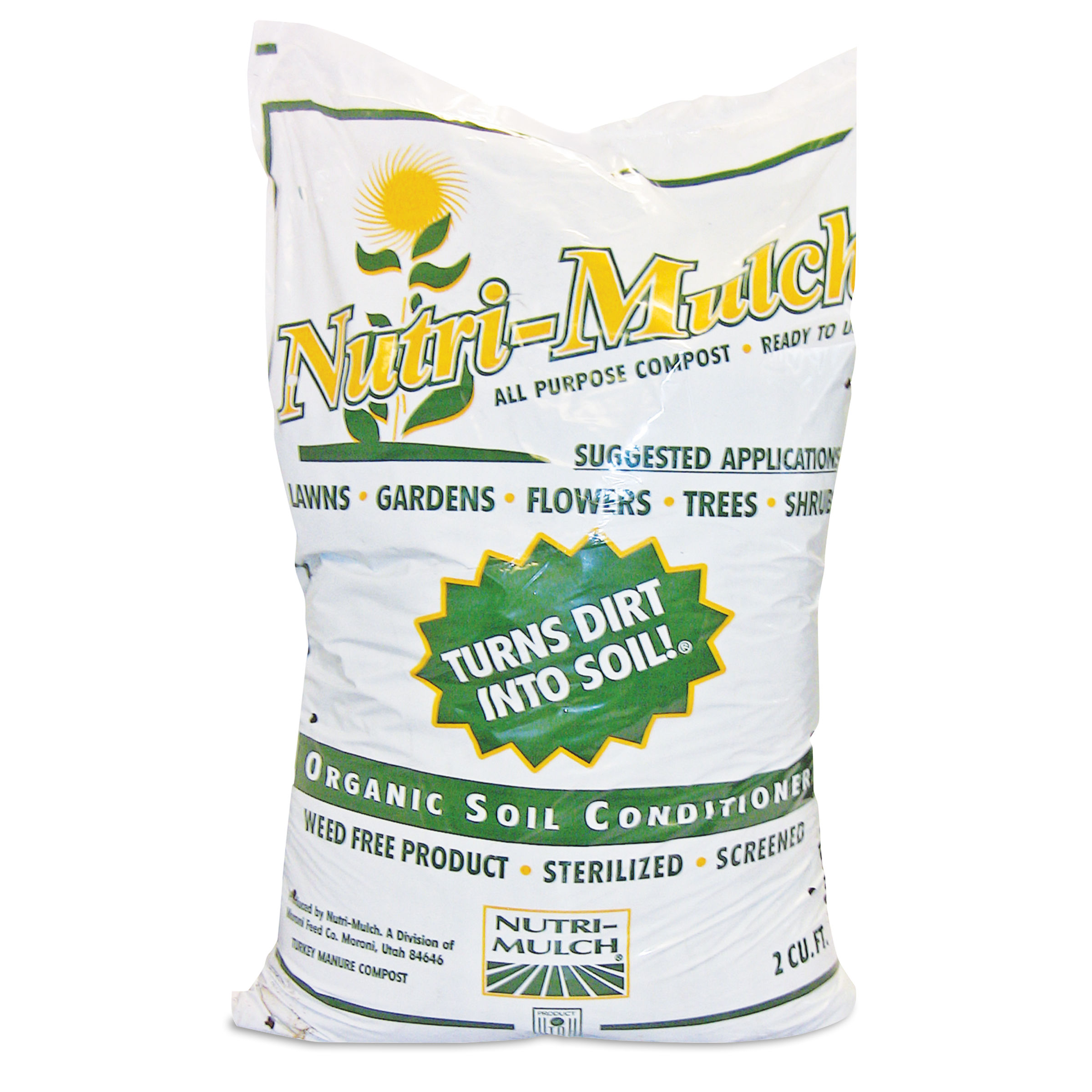 Nutri-Mulch Soil Amendment , 2 Cu. Ft. Bag