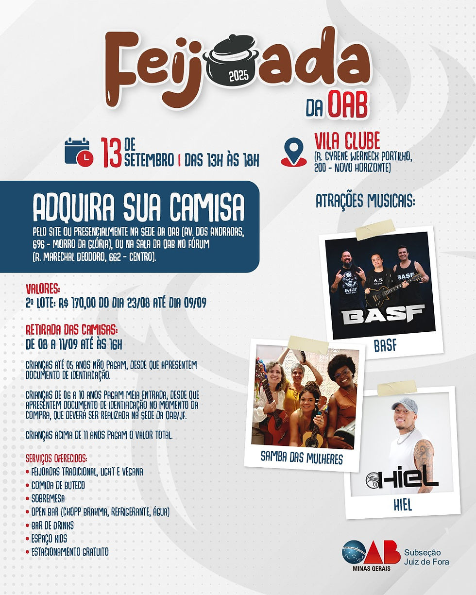 Feijoada OAB/JF 2025