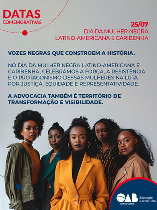 Dia da Mulher Negra Latino-Americana e Caribenha