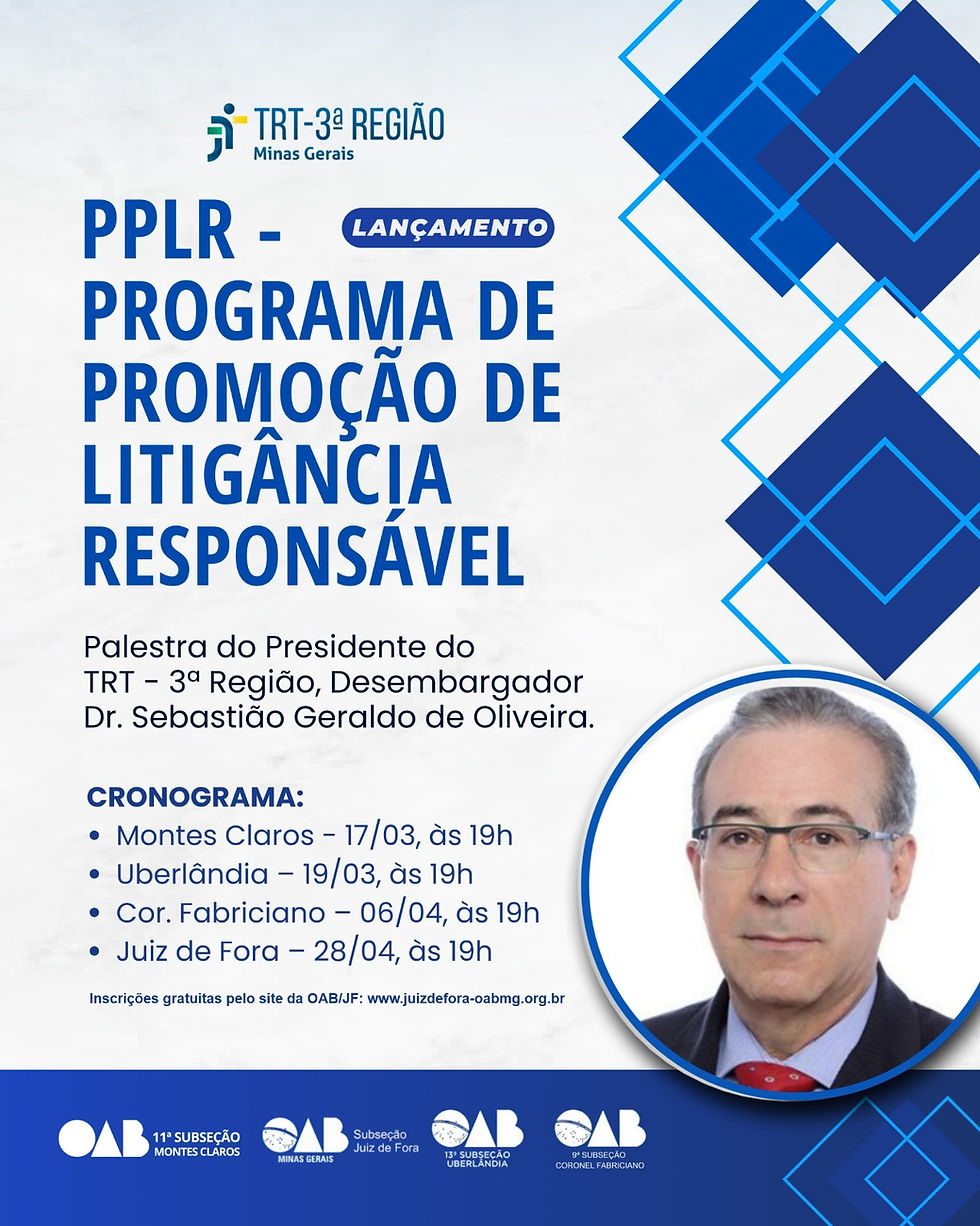 PPLR - Programa de Promoção de Litigância Responsável