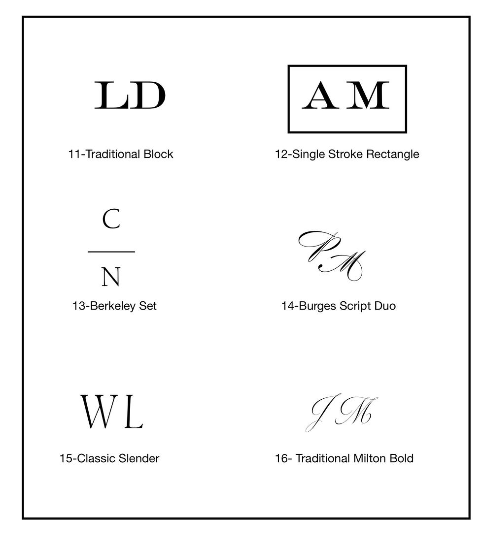 Thumbnail: Luxe Paperie Personlized Set of Eight Note Cards