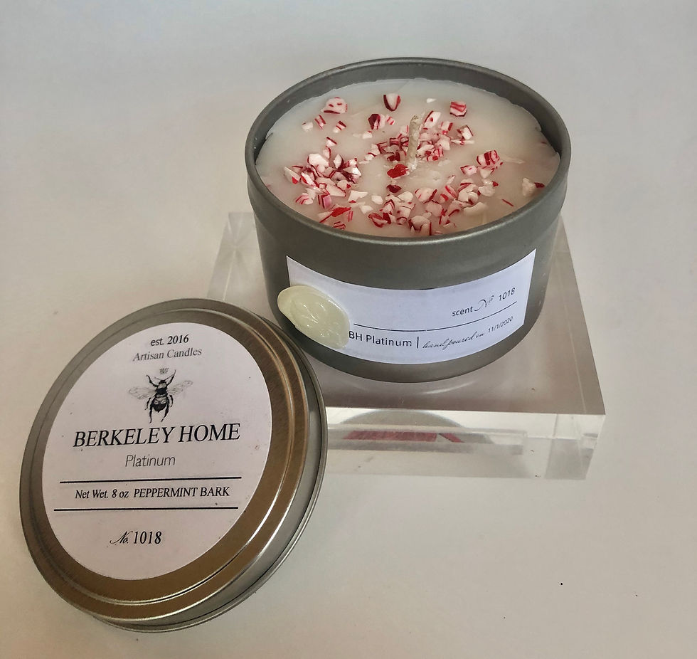 Thumbnail: Luxe Favors Custom Travel Candle by Berkeley Home set of 12