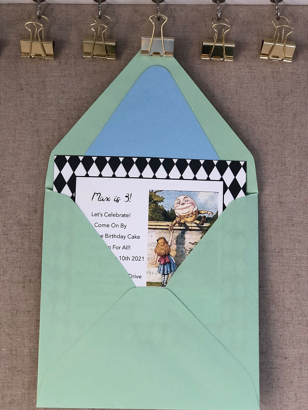 Thumbnail: Humpty Dumpty Birthday Invitation