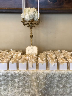 Luxury Wedding Favor Table