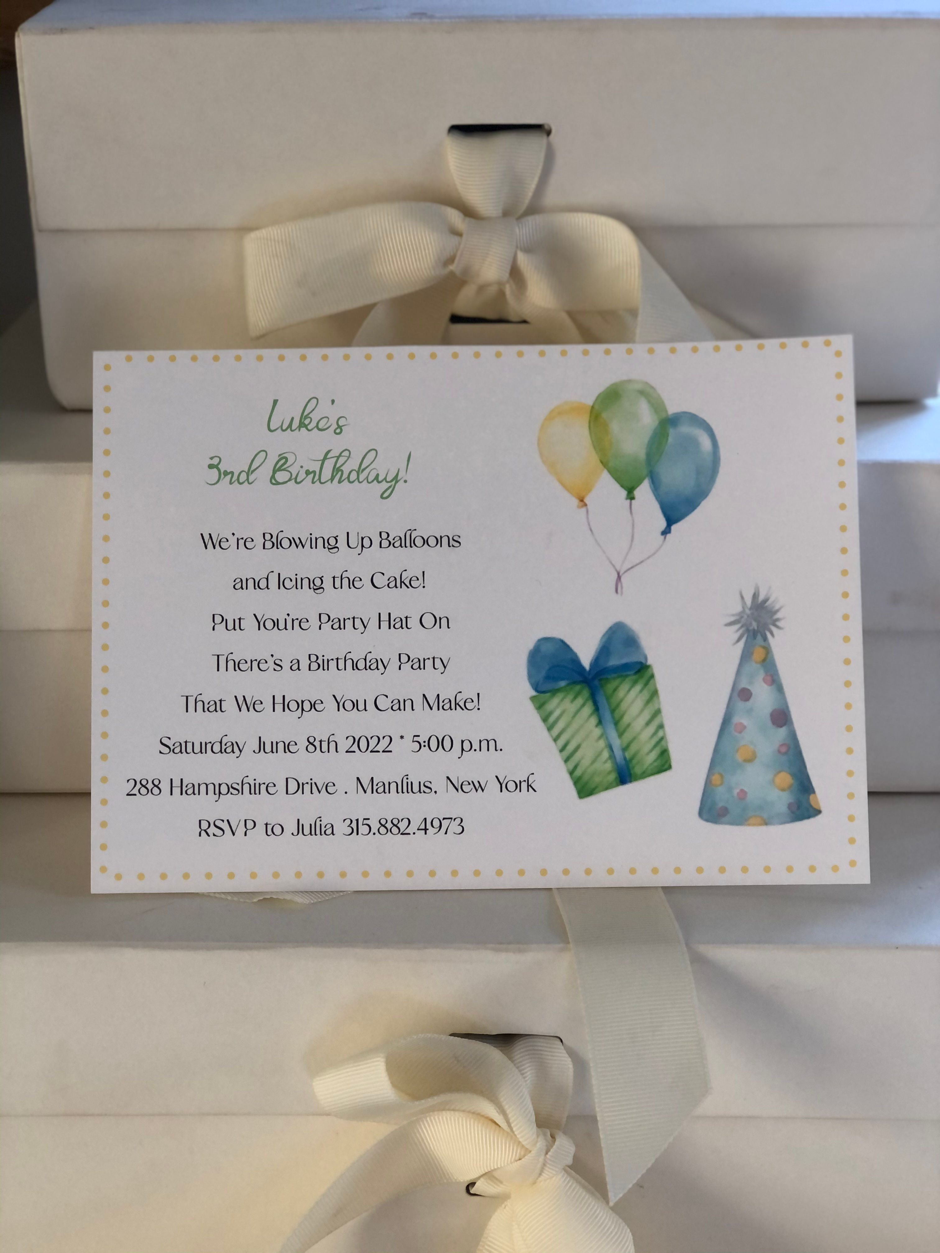 It's A Party Birthday Invitation quantity 25