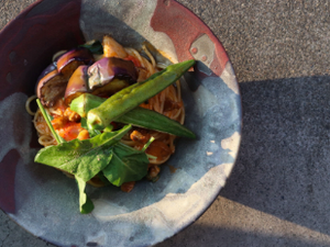 季節の食材を活かした一皿