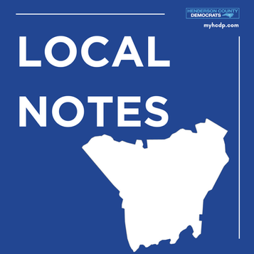 Local Notes: On May 30, Tell Tillis 'Benefits Before Billionaires'