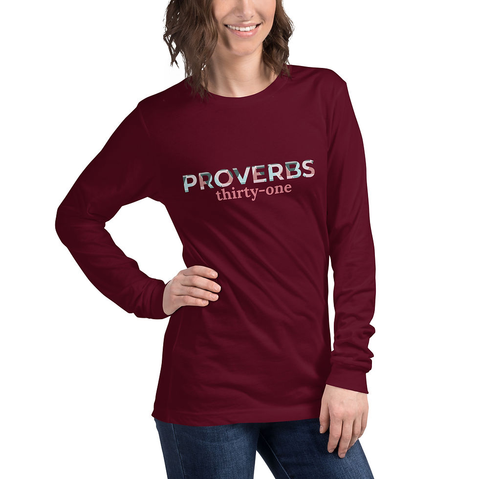 Thumbnail: Proverbs 31 Long Sleeve Tee