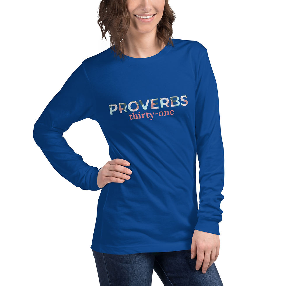 Thumbnail: Proverbs 31 Long Sleeve Tee