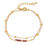 縮圖：Bohemian Double-Layer Natural Stone Beaded Bracelet – Custom Logo | 16+5cm Adjus