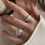 縮圖：Dreamy Oval Opal: A Delicate Adjustable Ring for a Touch of K-Fashion