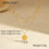 縮圖：Vintage Double-Layer Cross & Star Pendant Necklace – Stainless Steel | Adjustabl
