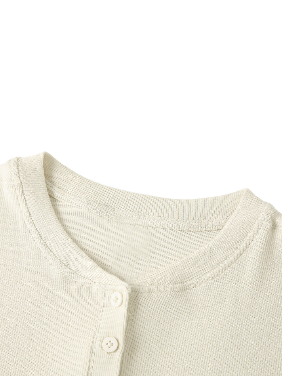 Thumbnail: Chimpa Modal Bodycon Henley Shirt