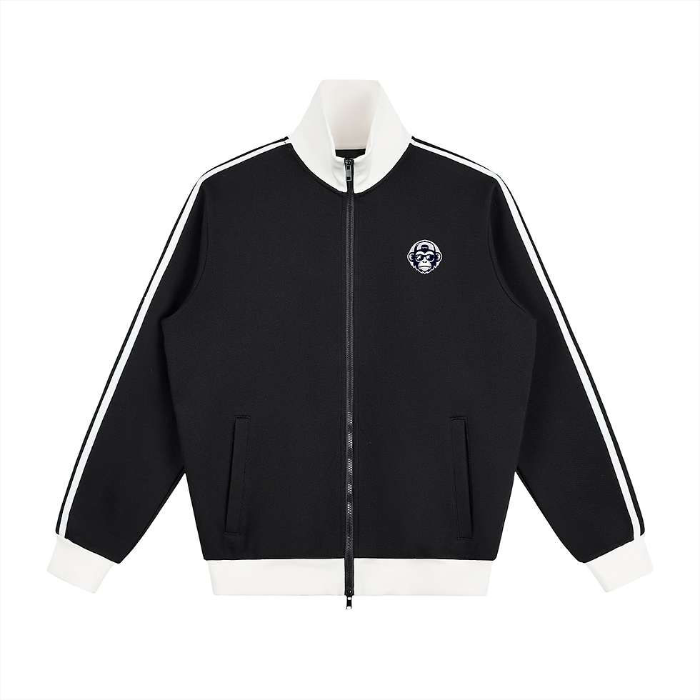 Chimpa Contrast Side Stripe Fleece Track Jacket