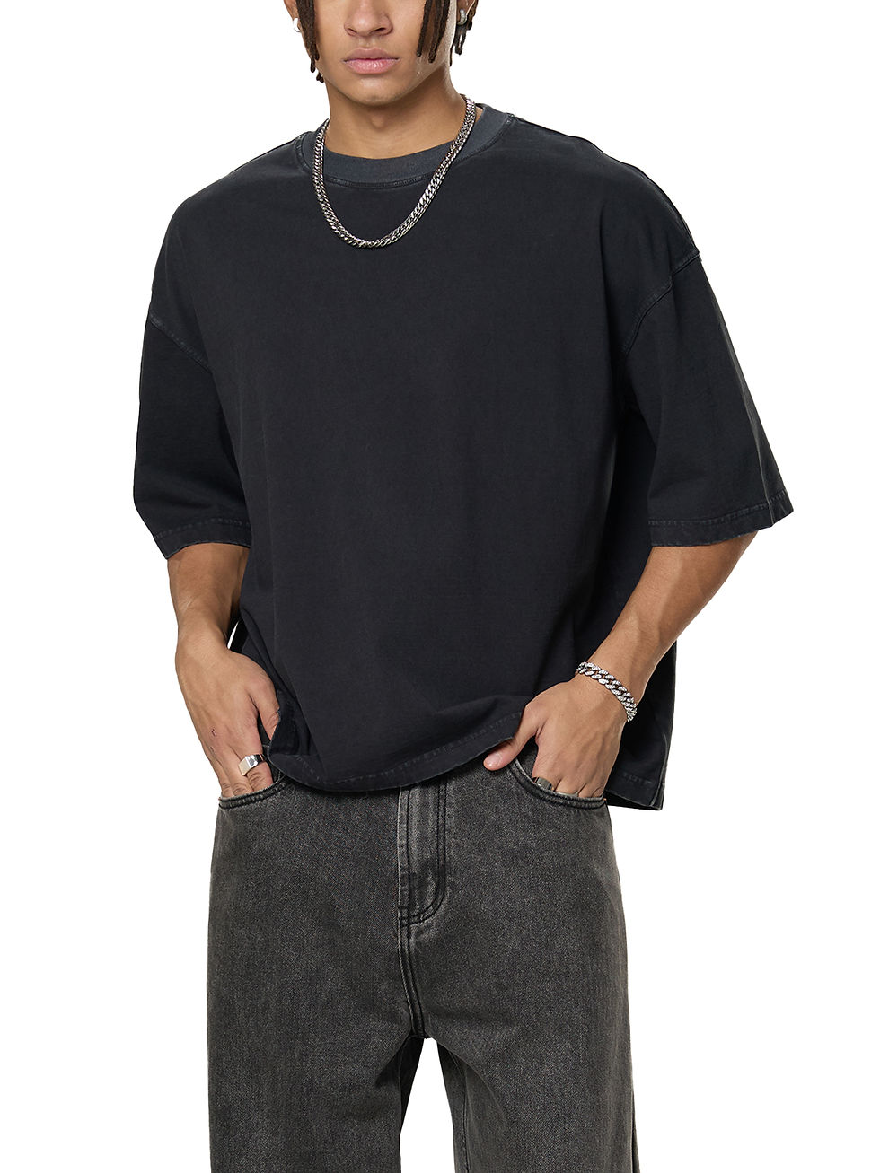 Thumbnail: Chimpa Vintage Washed Boxy T-Shirt