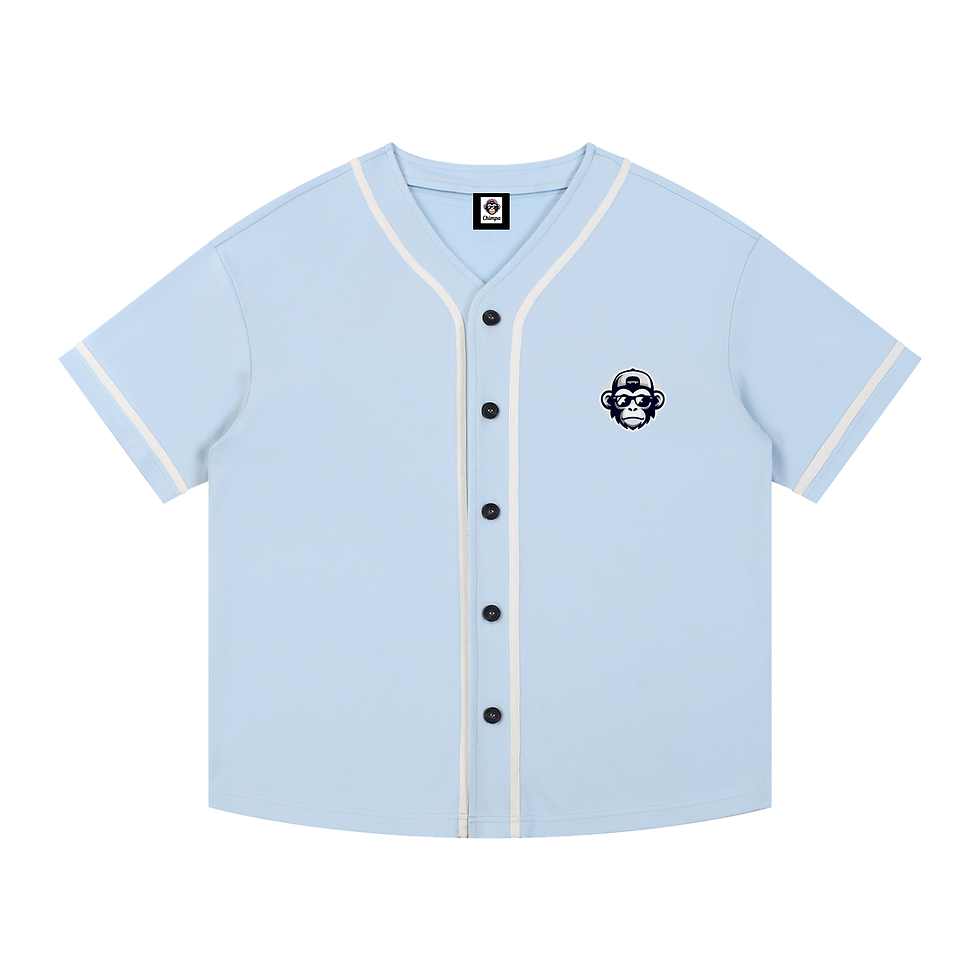 Thumbnail: Chimpa Contrast Piped Button-Up Jersey
