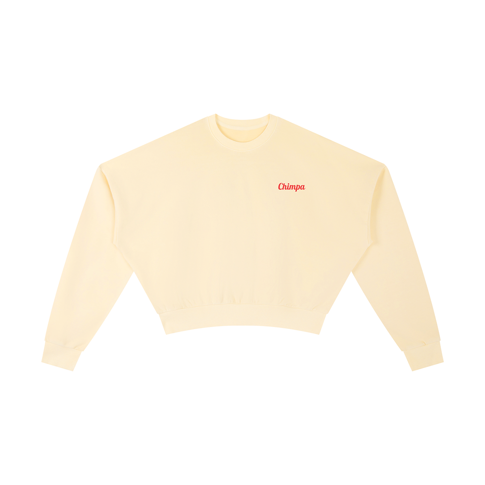 Thumbnail: Chimpa Vintage Washed Cropped Sweatshirt